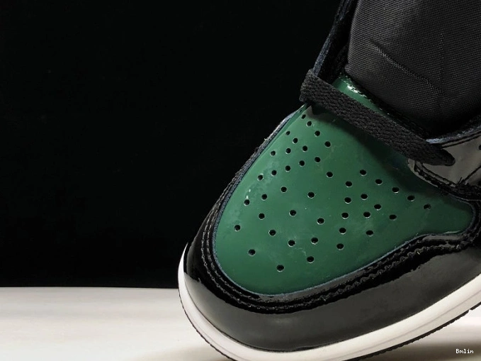 Bmlin Shoes OG Team 1 High Jordan Air AV3905-038 Black x Orange-Fir Retro SoleFly 0822
